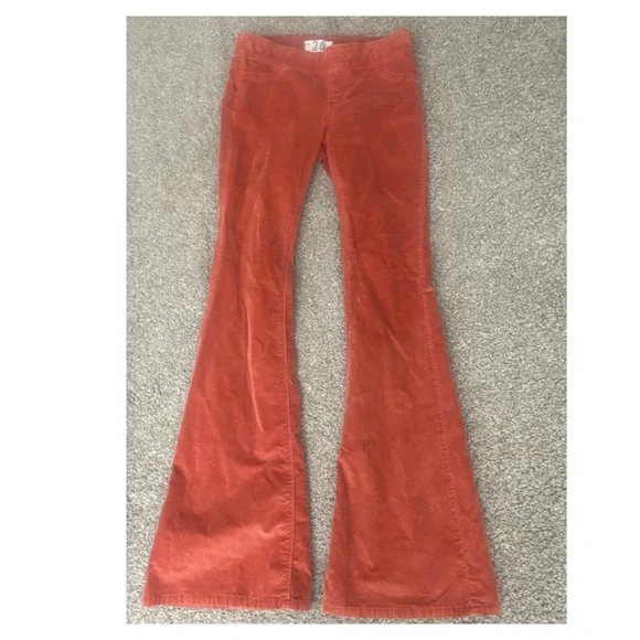 Free People Brown Wide Leg Pants - Picture 3 of 7